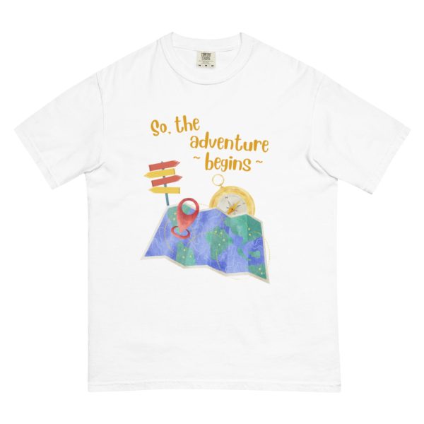 So, the adventure begins | travel t-shirt tourist explorer