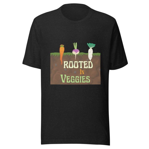 Rooted In Veggies-Unisex t-shirt